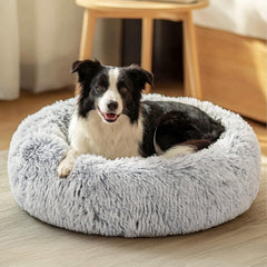 JOLLYVOGUE vue face du lit donut moelleux offrant confort et sécurité
