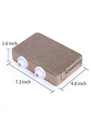 JONS NTY détail de la texture du carton favorisant le grignotage sûr