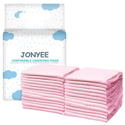 JONYEE face avant emballage rose montrant le nombre et format pour choix pratique