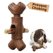 JoyBruko vue avant du porte-bully stick montrant la base stable et la sécurité