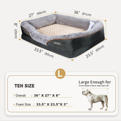 JOYELF gros plan mousse à mémoire montrant soutien durable