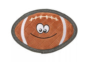 Joyhound football devant l'emballage montrant durabilité et forme attrayante