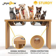 JOYOPAW grand chien mange confortablement pour moins de désordre