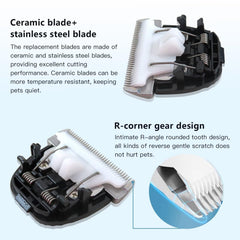 JRSHOME détail céramique et acier inoxydable offrant résistance thermique