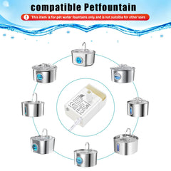 Jsjyuan JY-830 installé dans une fontaine montrant fonctionnement discret
