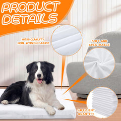 Junkin housse déployée sur lit pour chien, protection anti-salissures