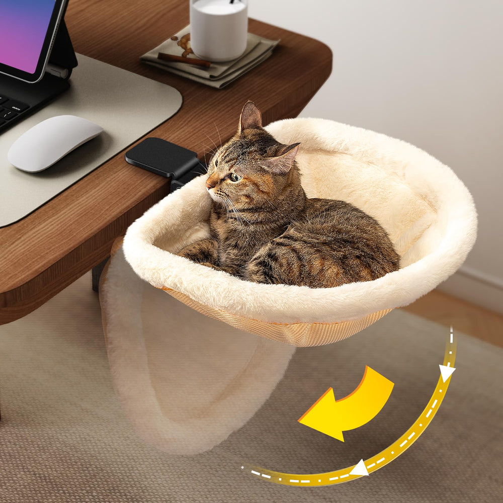 JUNSPOW lit de bureau face montrant design stable et gain d'espace