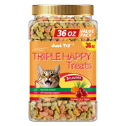 Just Try pot 36 oz en avant montrant grand format et économie
