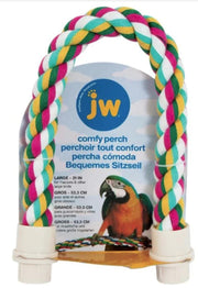 JW perchoir face avant montrant couleurs vives et longueur pour stimulation