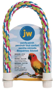 JW perchoir vue avant montrant la forme flexible et l'attrait visuel