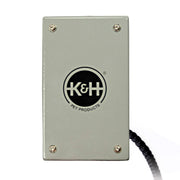 K&H vue avant du panneau chauffant aide confort localisé