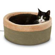 K&H Thermo-Kitty face avant montrant le lit chauffant et confort douillet