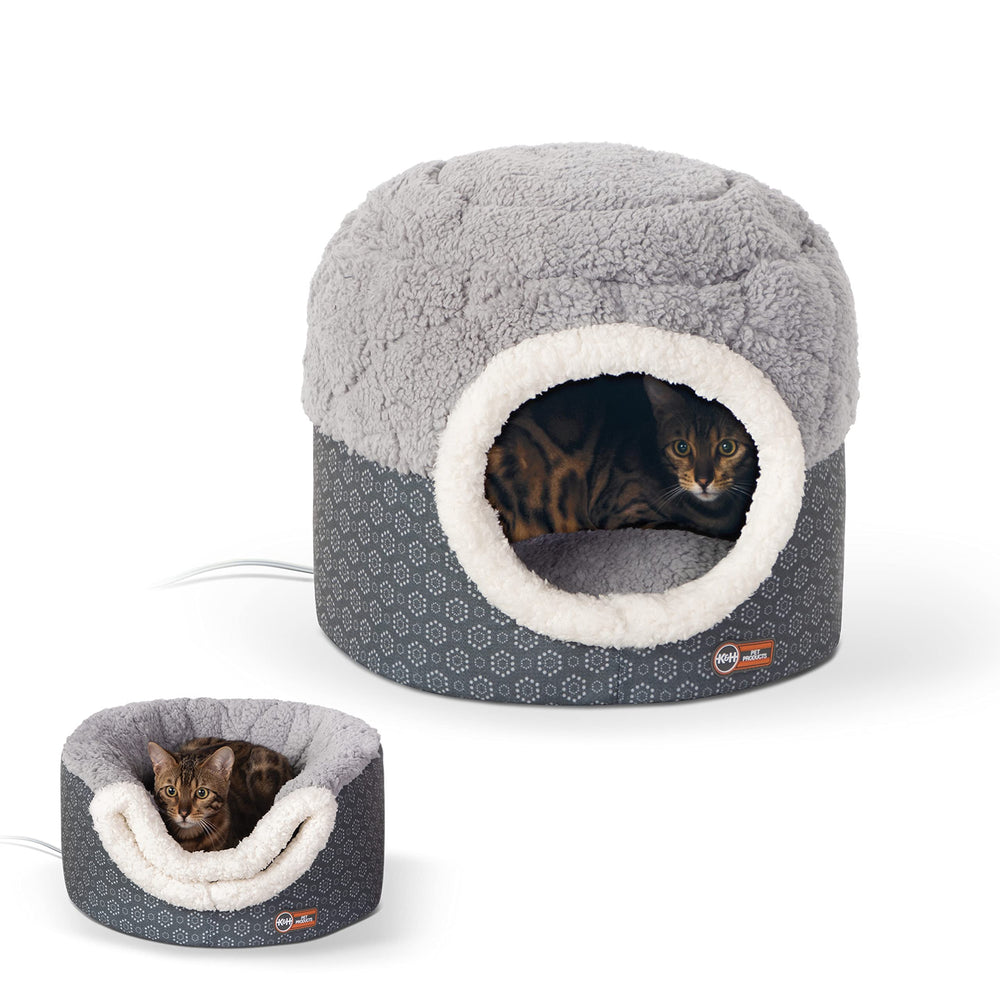 K&H Thermo-Pet Nest face avant montrant l'entrée cosy et confort