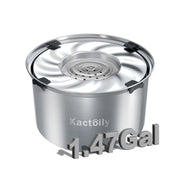 kactoily abreuvoir face avant montrant capacité et finition inox durable