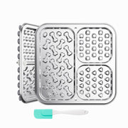 kactoily tapis face avant montrant design en acier inoxydable durable et hygiénique