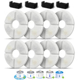 KANCHOU vue avant du pack de filtres montrant contenu et étiquetage, assurance d'approvisionnement