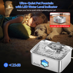 Kastty fenêtre d'eau et indicateur LED bleu pour contrôle du niveau