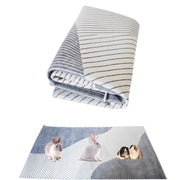 kathson vue avant du tapis extra-large montrant la surface moelleuse et la forme