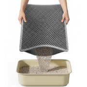 kaxionage tapis avant emballage protège sol et retient litière