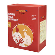 KAYHEN sac 10 lb de vers de farine séchés montrant l'emballage pratique et refermable