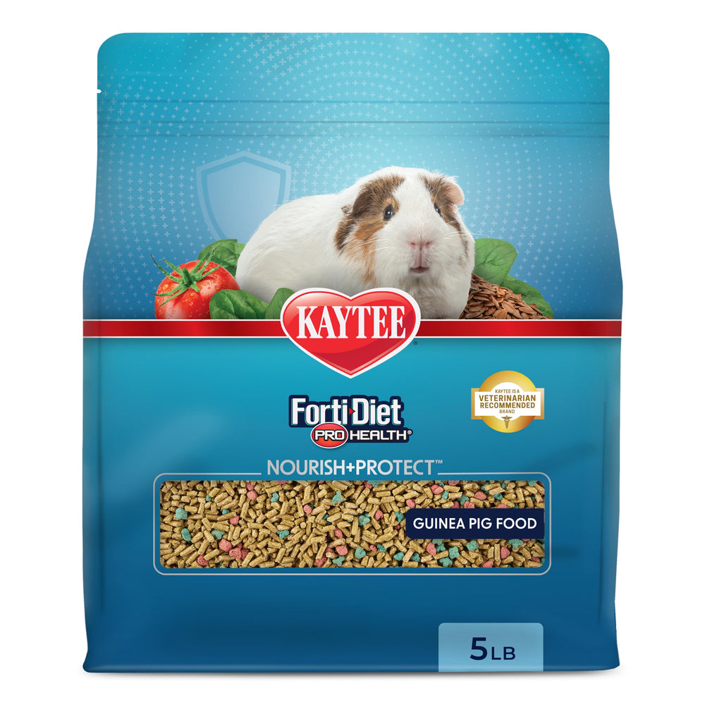 Kaytee emballage avant Forti-Diet Pro montrant format pratique et infos