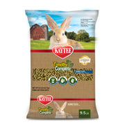 Kaytee emballage avant Timothy Complete montrant format 9,5 lb et bénéfice nutritionnel