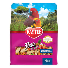 Kaytee emballage avant montrant format 1,8 kg et variété d'ingrédients