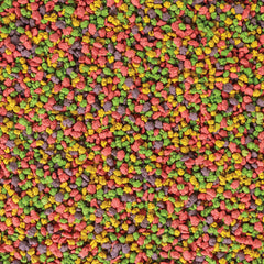 Kaytee gros plan sur les granulés extrudés montrant texture uniforme bénéfique