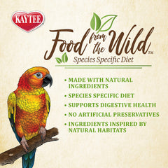 Kaytee amandes et fruits séchés illustrant saveurs variées et enrichissement