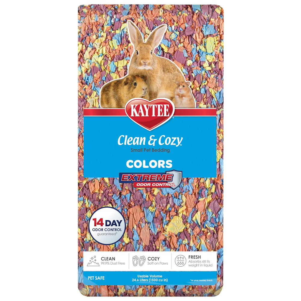 Kaytee emballage avant Kaleidoscope montrant le format pratique