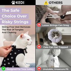 Kedi Cats Solutions gros plan tissu respirant illustrant douceur et aération