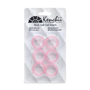 Kenchii emballage avant inserts rose montrant protection et confort