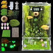 KFPSHLQE enclos verre face vue claire pour observation facile