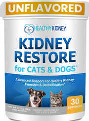 Kidney Restore emballage face montrant pot et étiquette, marque visible, rassure l'acheteur