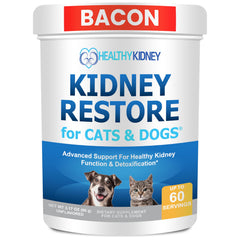 Kidney Restore emballage face montrant le produit et bénéfice soutien rénal