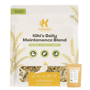 KikiBirds emballage face montrant le sac et la marque, rassure sur la qualité