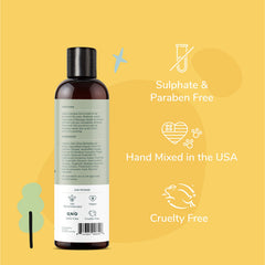 kin+kind shampooing en usage lors d’un bain pour pelage propre et doux