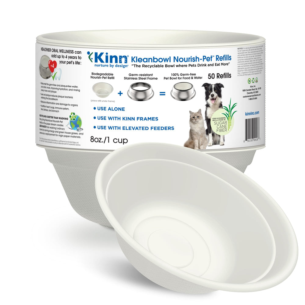Kinn bol jetable avant emballage montrant la boîte pratique et quantité