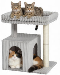 KinoTail vue avant de l'arbre à chat montrant stabilité et design compact