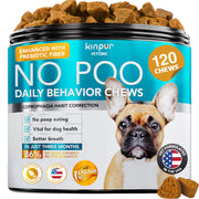 Kinpur Pet Care pot avant montrant l'emballage et bénéfice anti-coprophagie