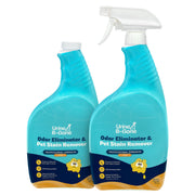 Kinzua Urine B-Gone flacon avant plan montrant emballage et usage sûr