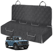 Kistrba housse banquette avant montrée sur Ford Bronco 4 portes protège efficacement