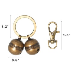 KITTAIL mousqueton acier inoxydable pour fixation solide
