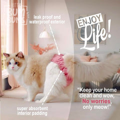 Kitty BumBums gros plan intérieur doux pour confort et respirabilité