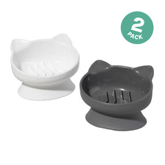 Kitty City détail du piédestal surélevé pour une posture plus confortable