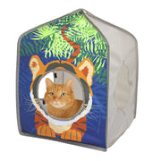 Kitty City vue avant de la maisonnette Tiger offrant confort et cachette