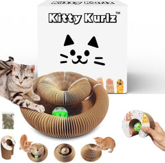 Kitty Kurlz face avant de l'emballage montrant contenu et utilité