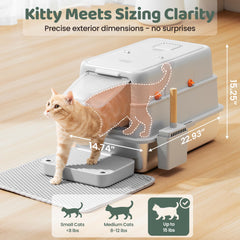 kittyletto tapis EVA collecteur retenant litière et protégeant sol