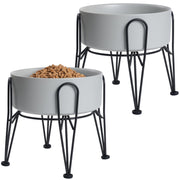 Kitwinney gamelles face avant gris montrant design élégant et stabilité