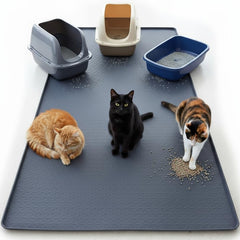 Kmiyivi tapis litière vue face montrant grande couverture et protection du sol